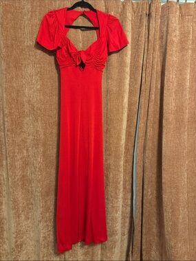 Vintage Young Innocent by Arpeja keyhole gown